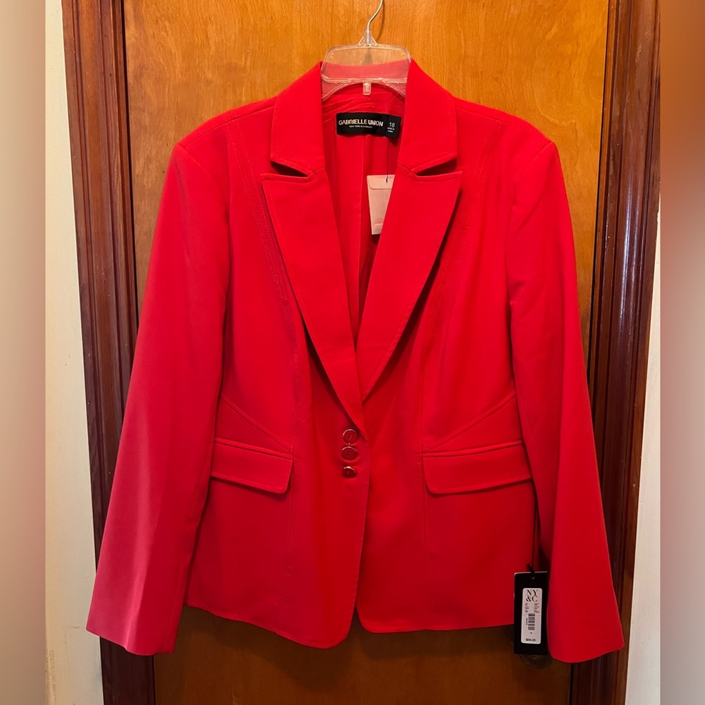 New Red Blazer - never been worn.
